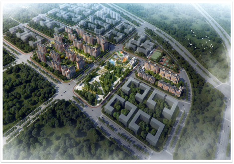 通州经济开发区西区南扩区三、五、六期棚户区改造BIM正向设计项目